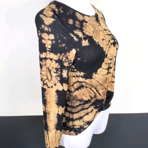 Custom Reverse Tiedye Long Sleeve Tee - Picture 8 of 12